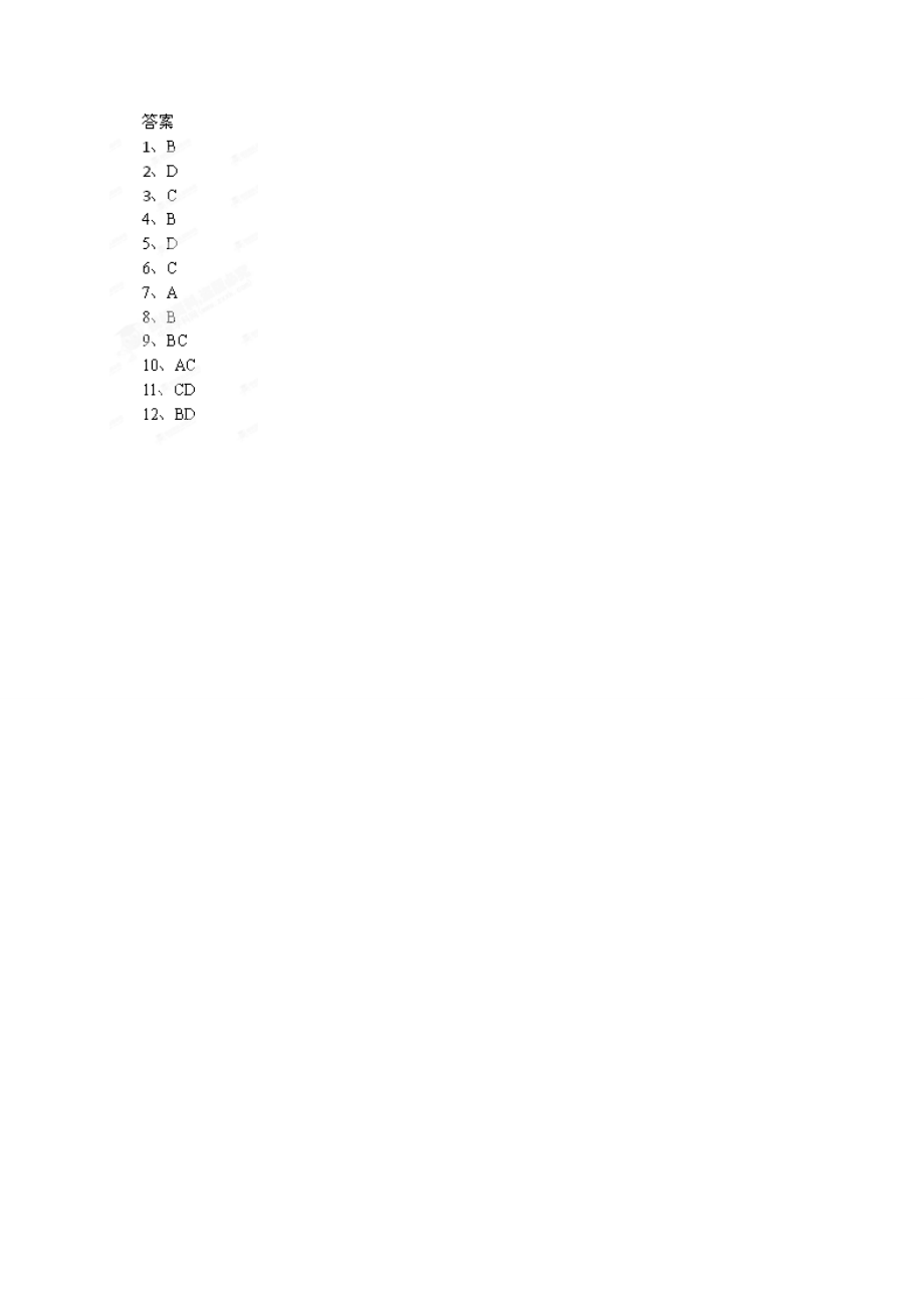 辽宁省实验中学分校高二下学期期初考试物理试题及答案