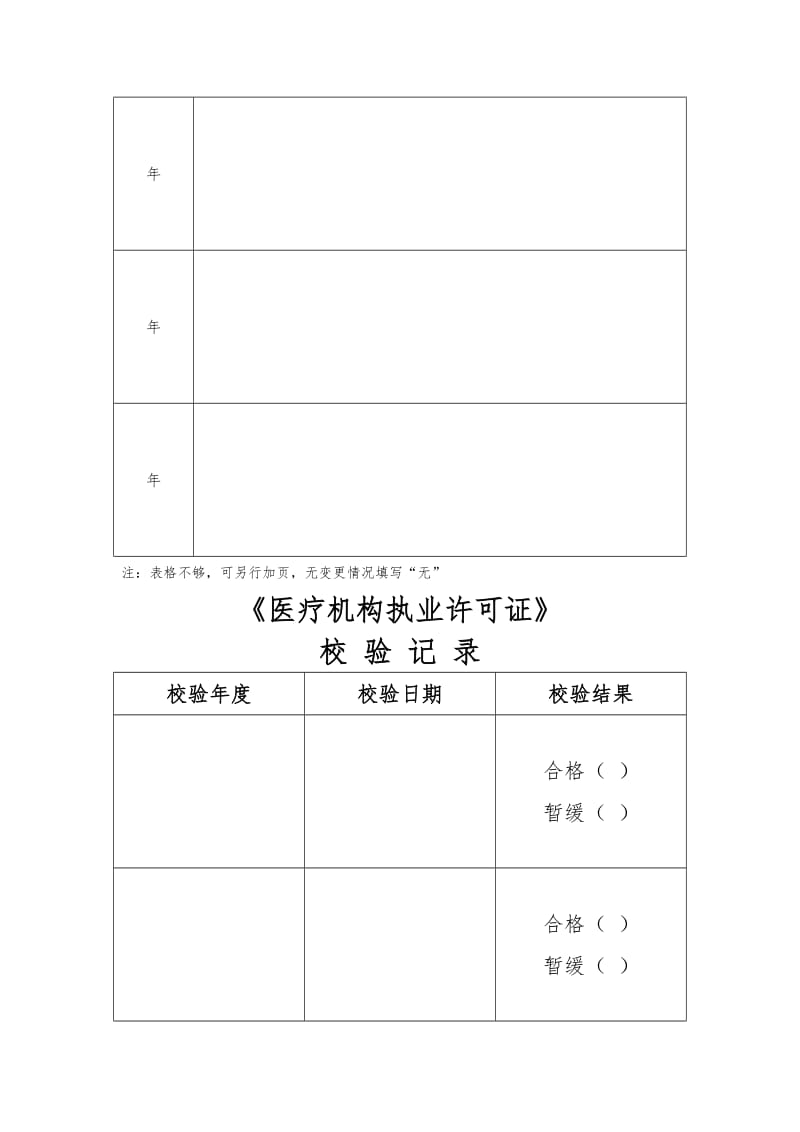 医疗机构依法执业档案(1)