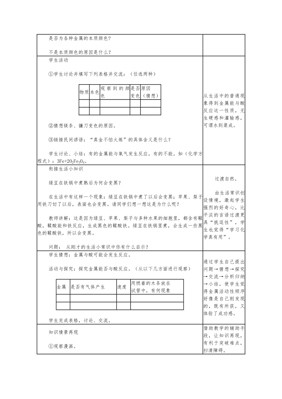 九年级化学下册全册教案人教版3