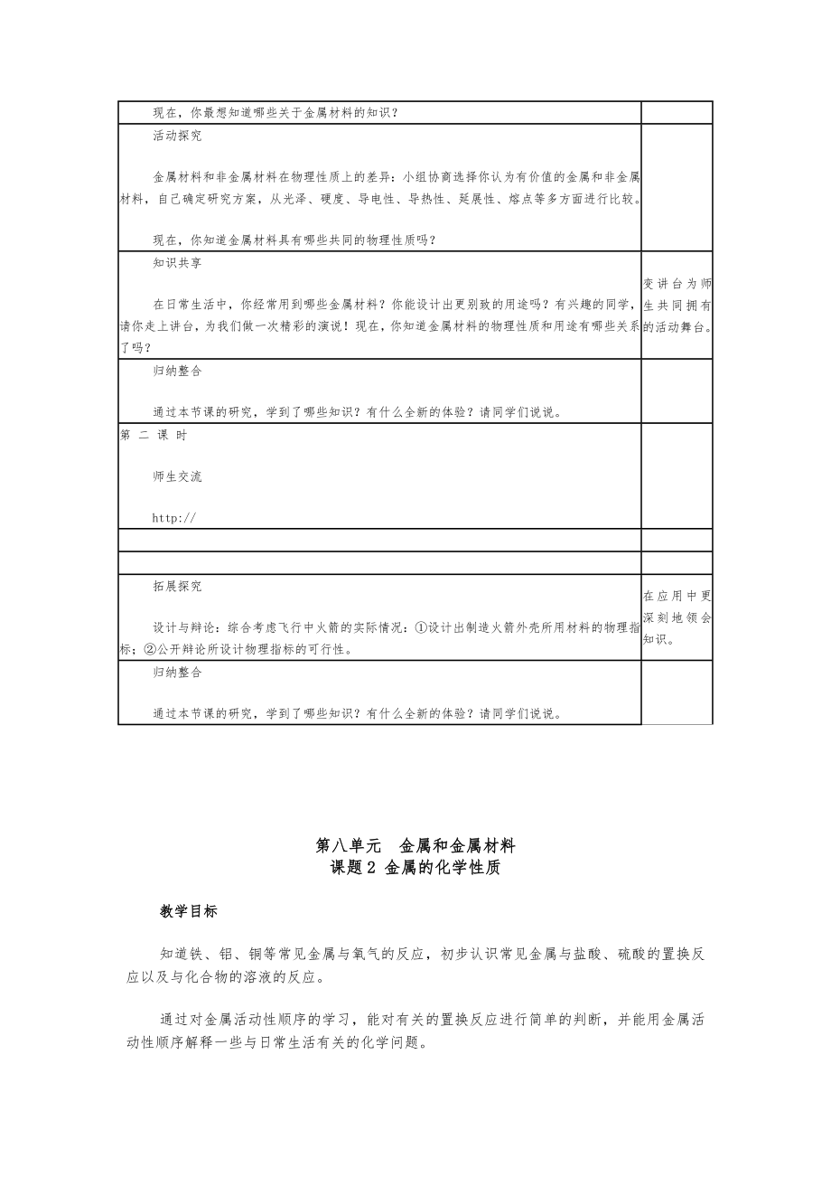 人教版九年级化学下册全册教案(共80多页)16