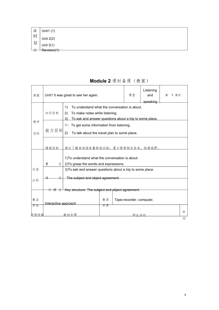 外研版-九年级下全册教案12