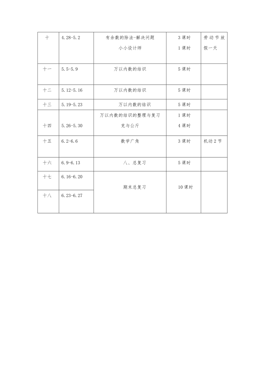 新人教版二年级下册数学全册教案含反思体备课12