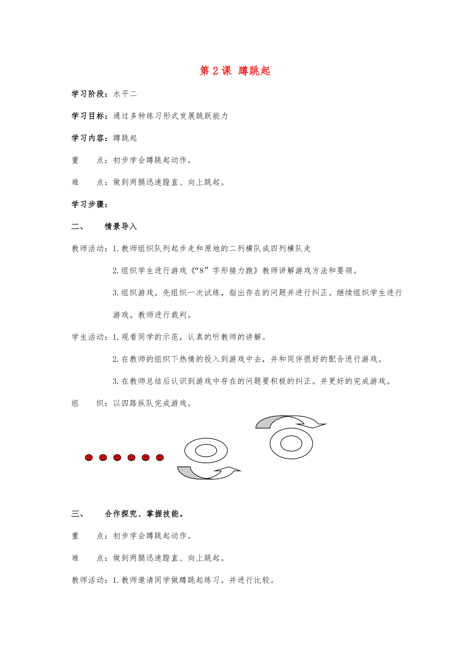 新课标人教版小学四年级体育健康下册全册教案设计教学反思7