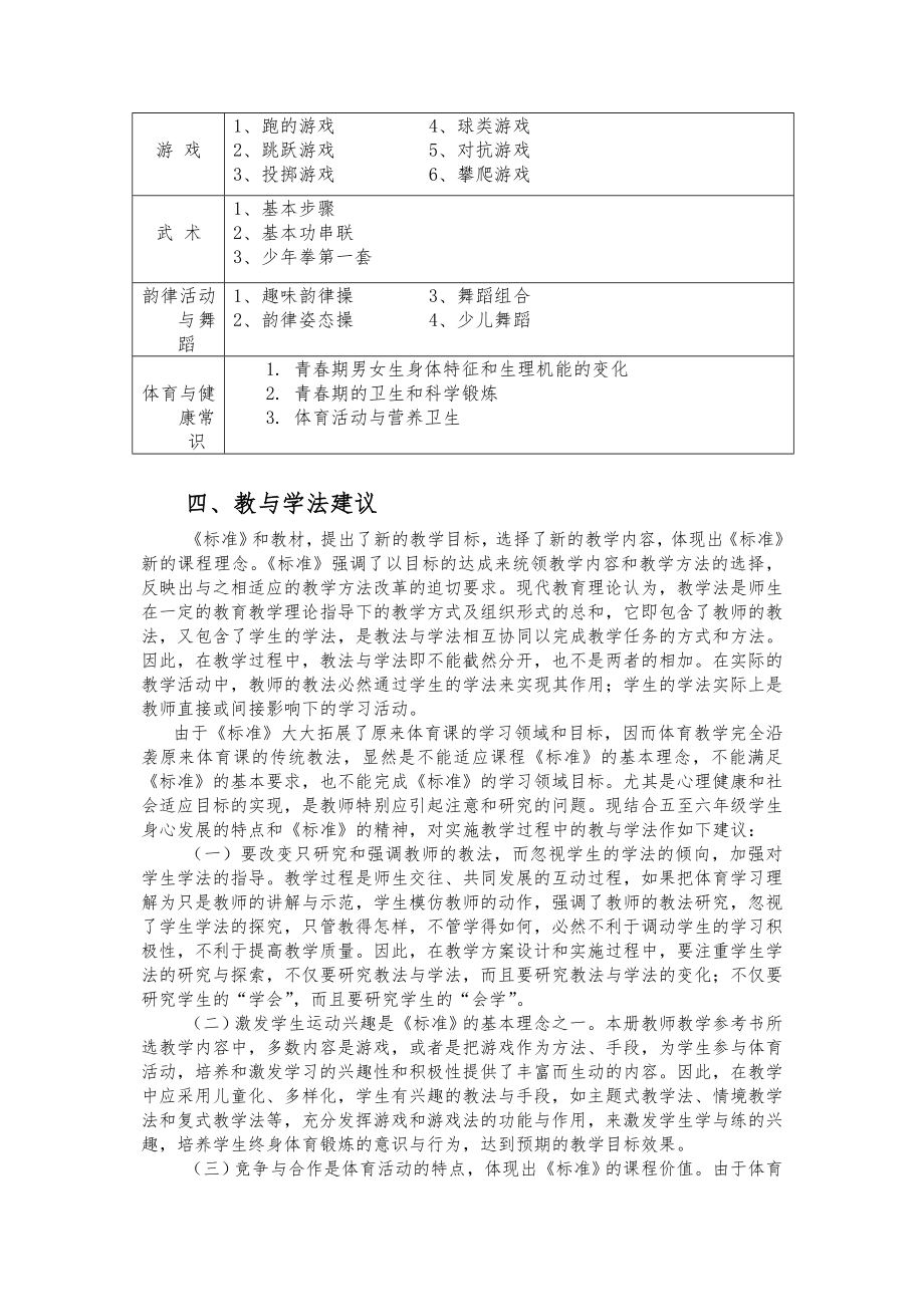 小学六年级下册体育教学计划教案全册1