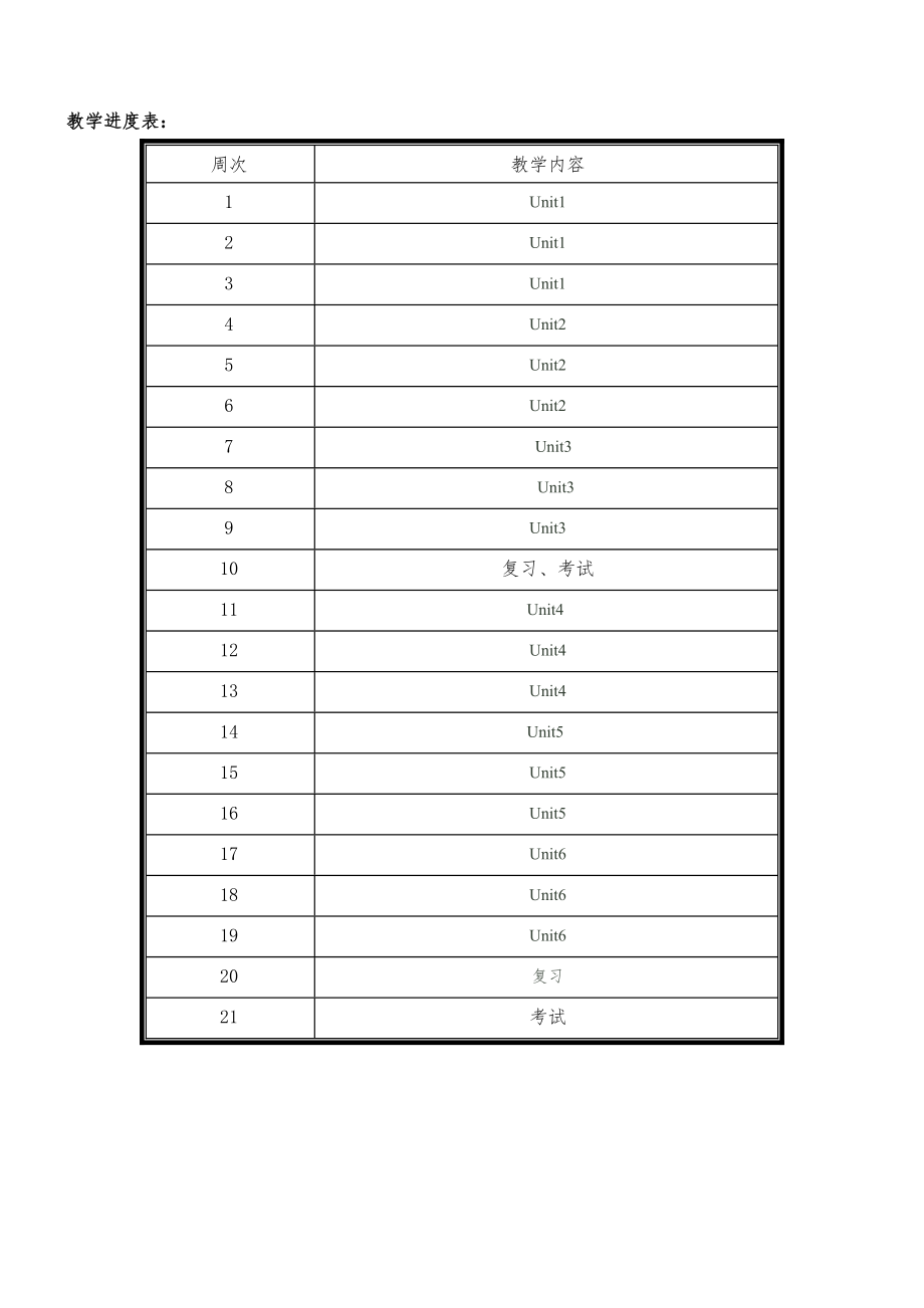 人教版小学三年级英语下册教案全册