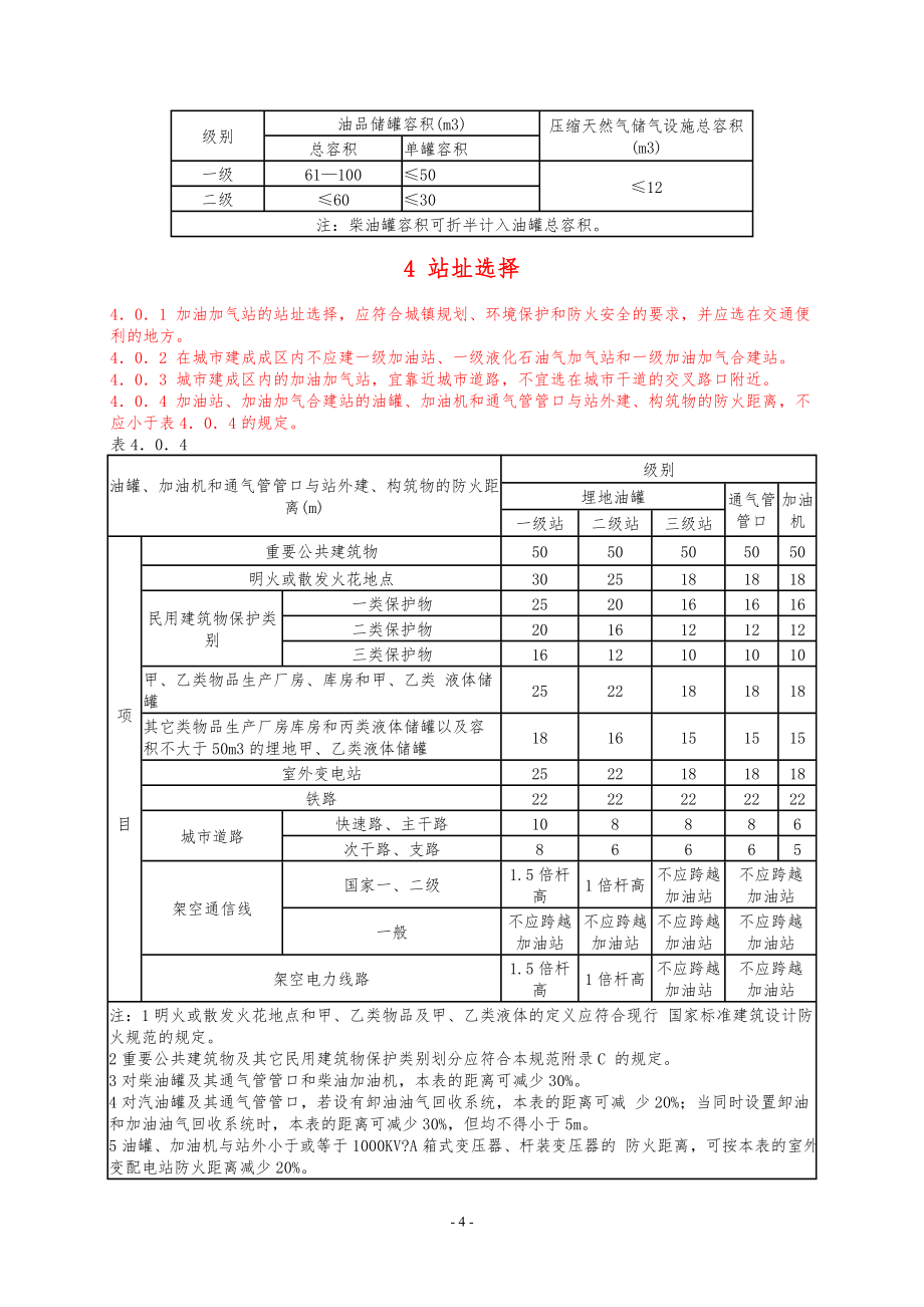 加油站设计规范