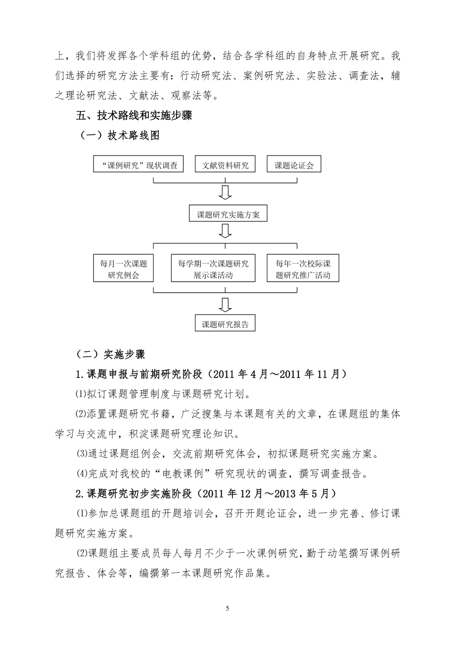 2《信息技术环境下创设有效教学情境的课例研究》课题实施方案2