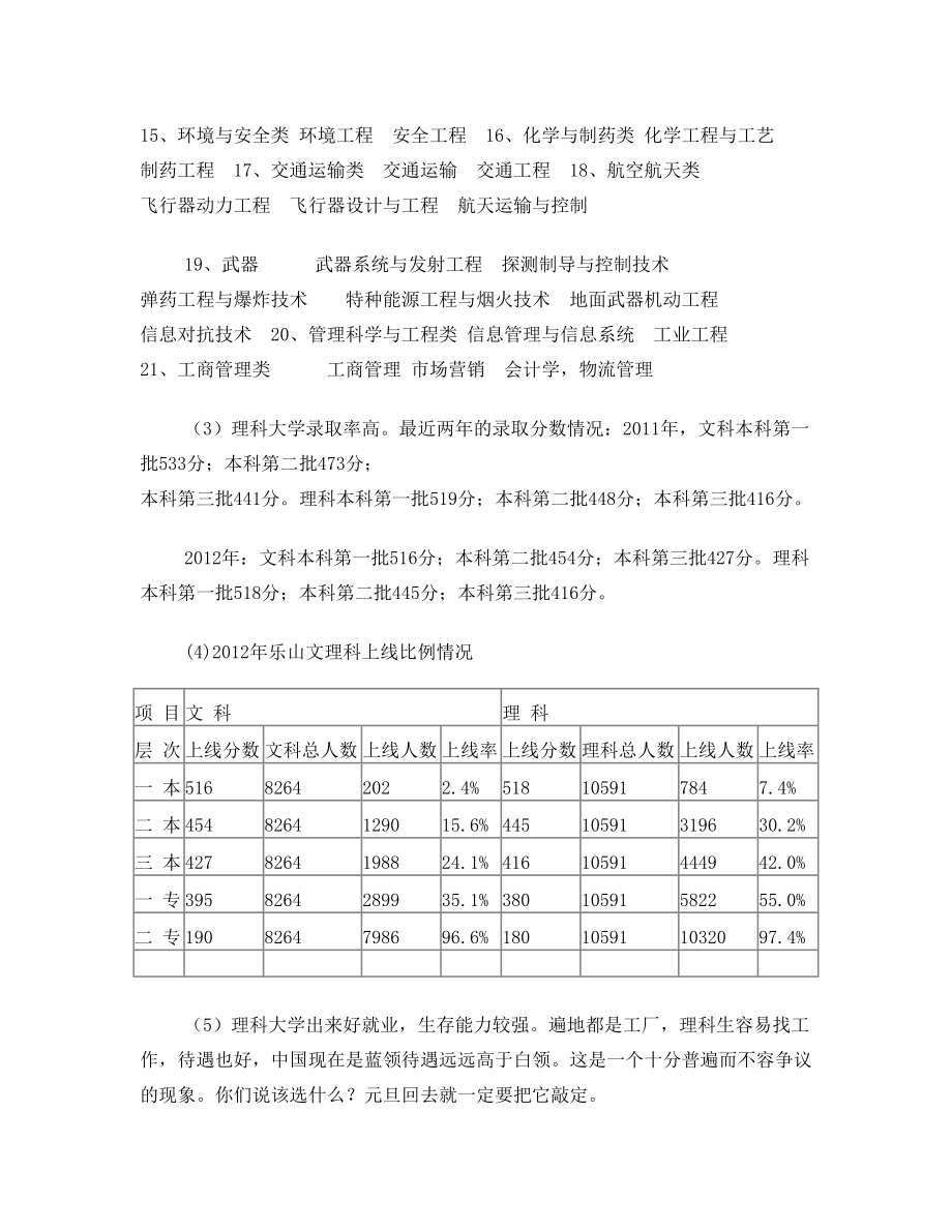 高一分班动员学生