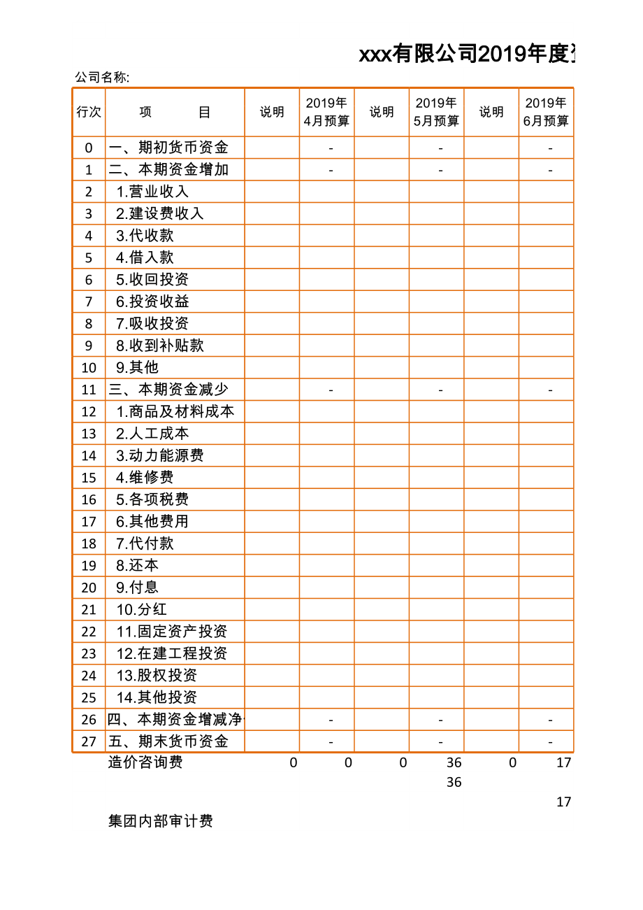 预算表格_54