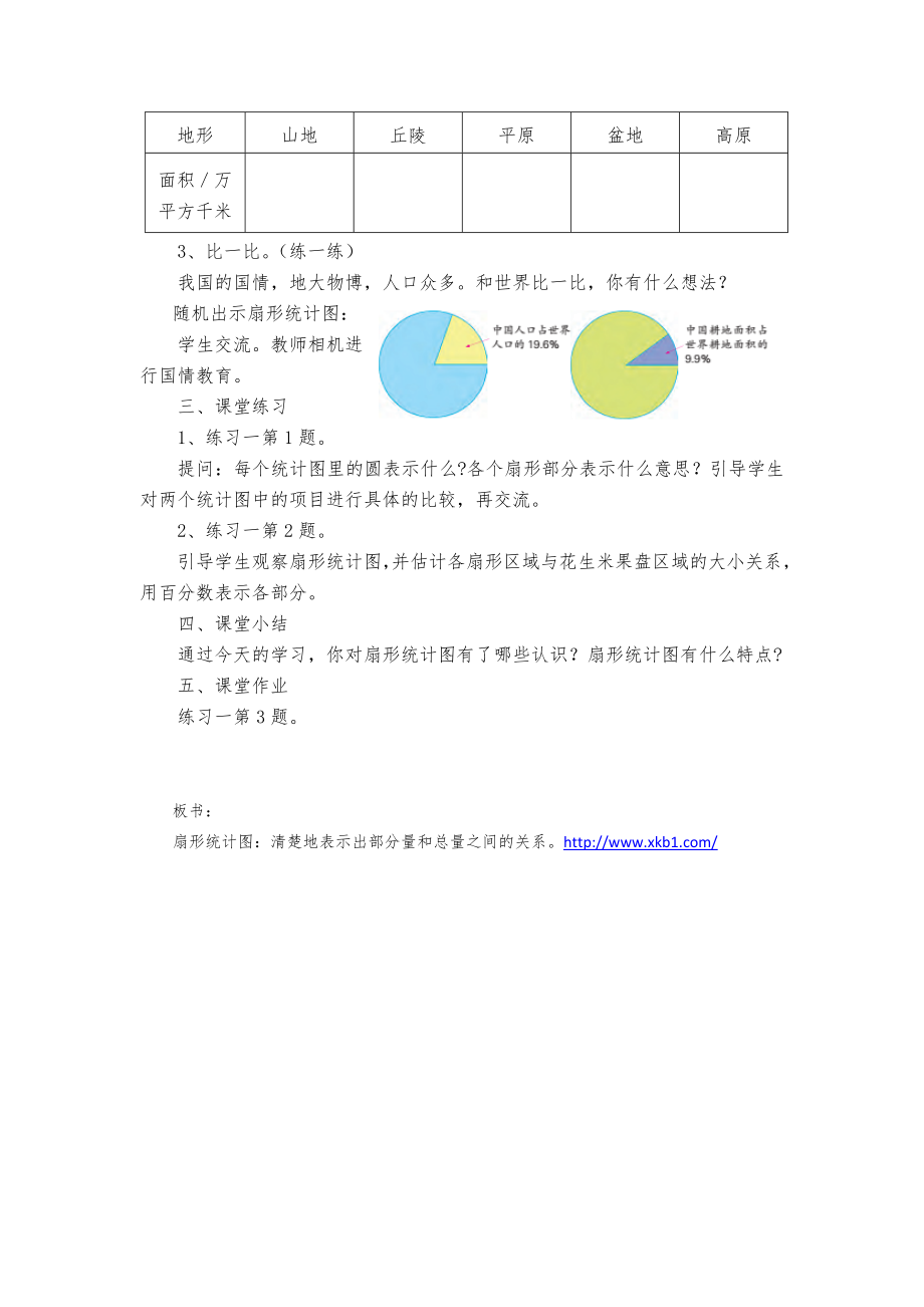 苏教版六年级下册数学教案全册9