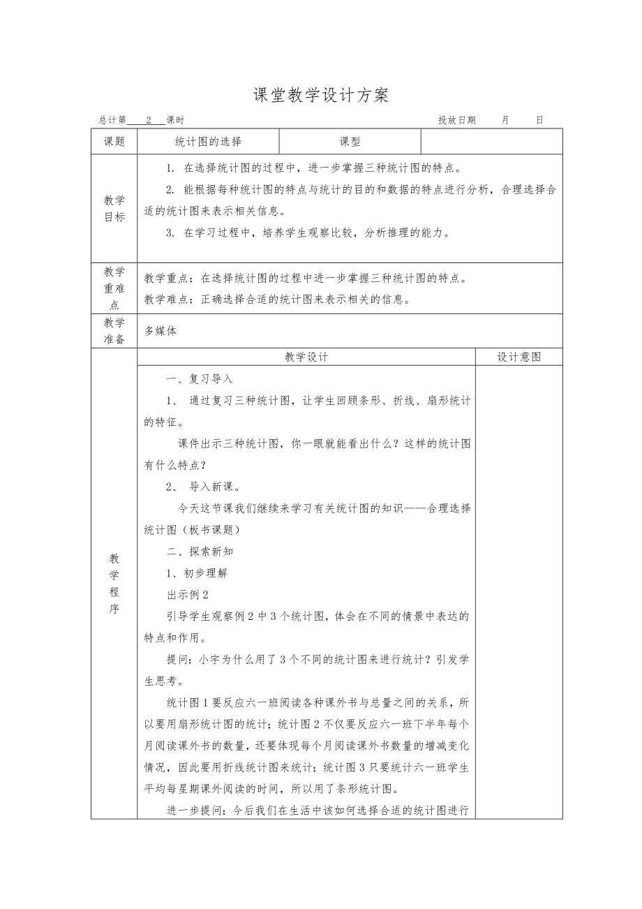 苏教版六年级下册数学教案(全册)1