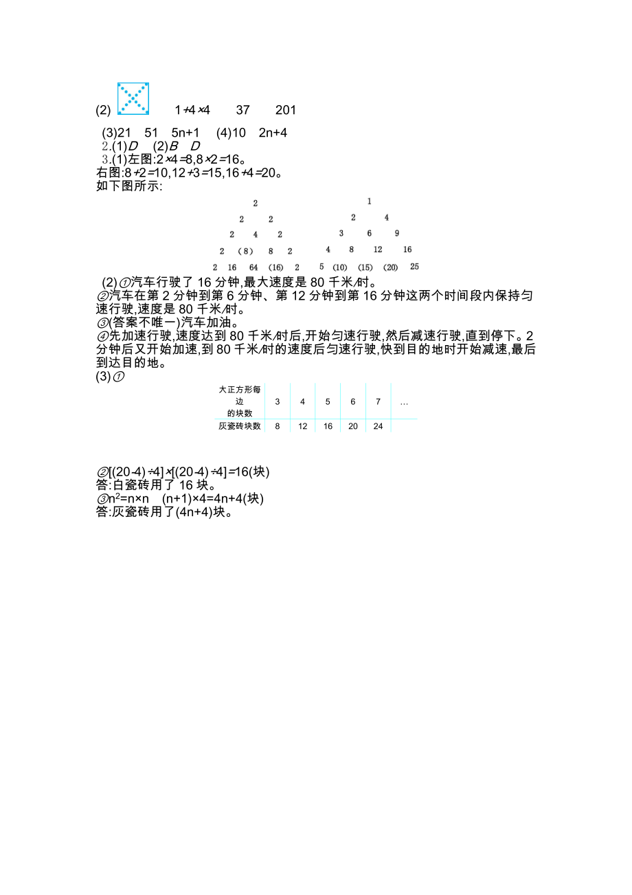 人教版六年级数学上册第八单元测试题及答案二试题试卷2