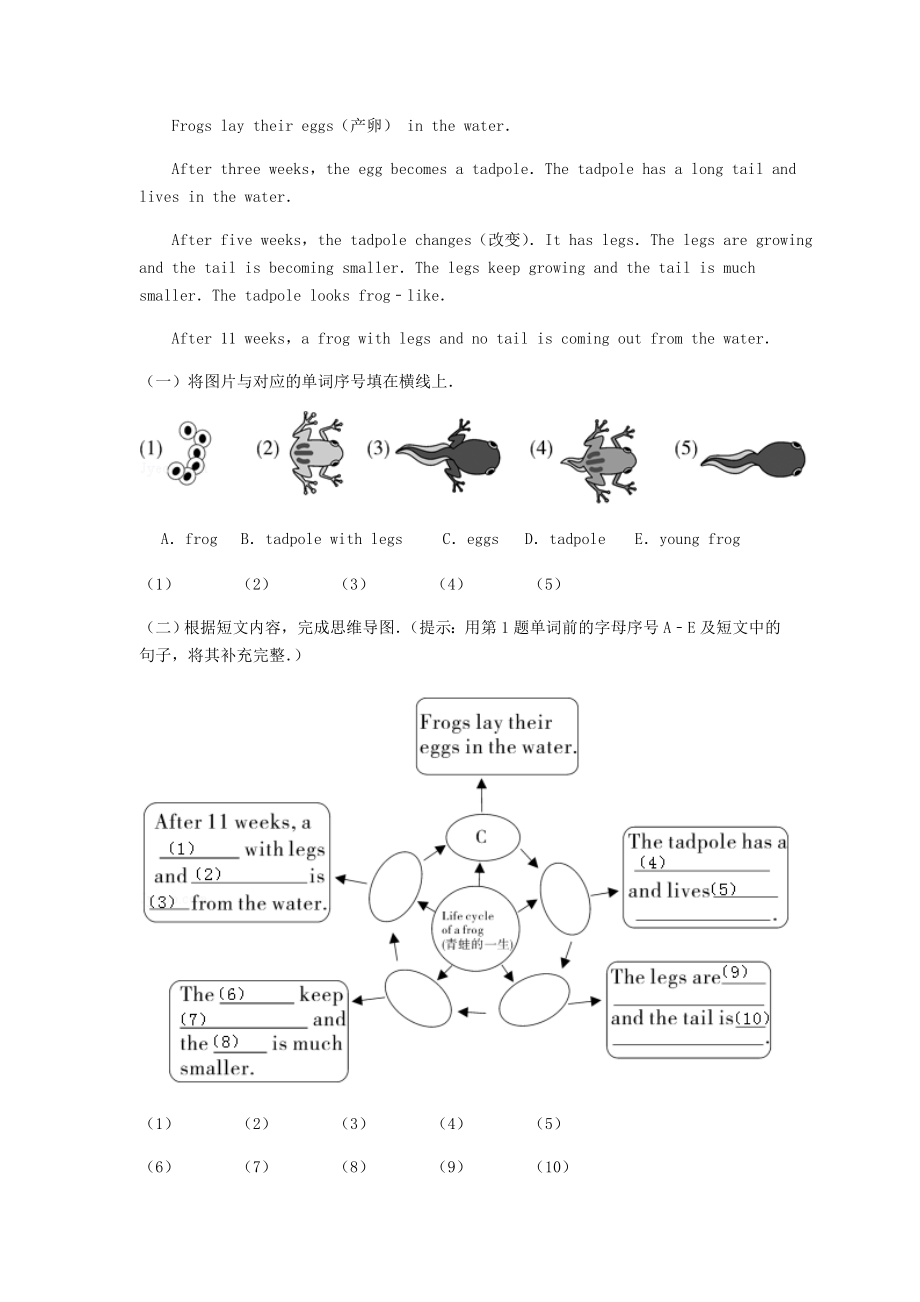 2020年湖南省长沙市小升初英语真题及答案