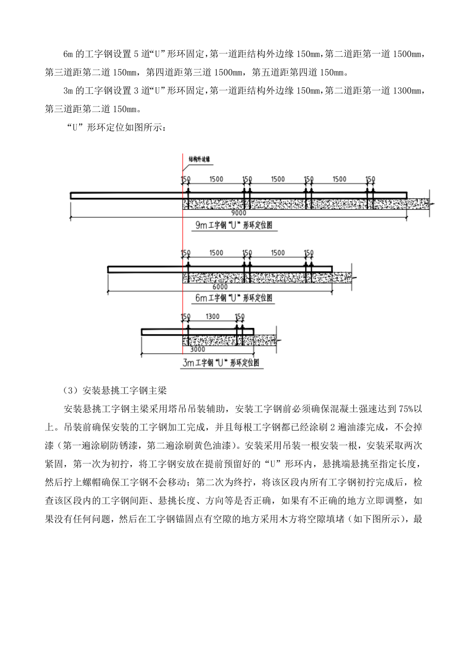 悬挑支模架专项施工方案