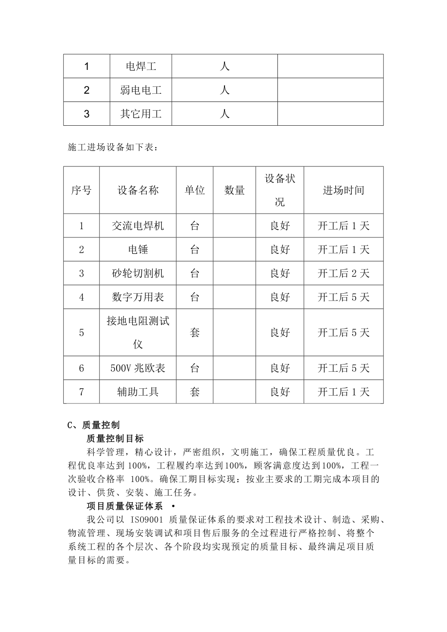 显示屏施工方案