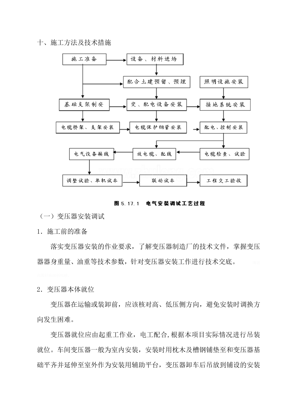 配电工程施工方案1