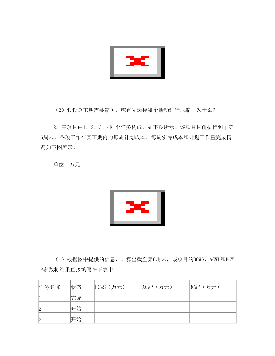 项目管理试题及答案