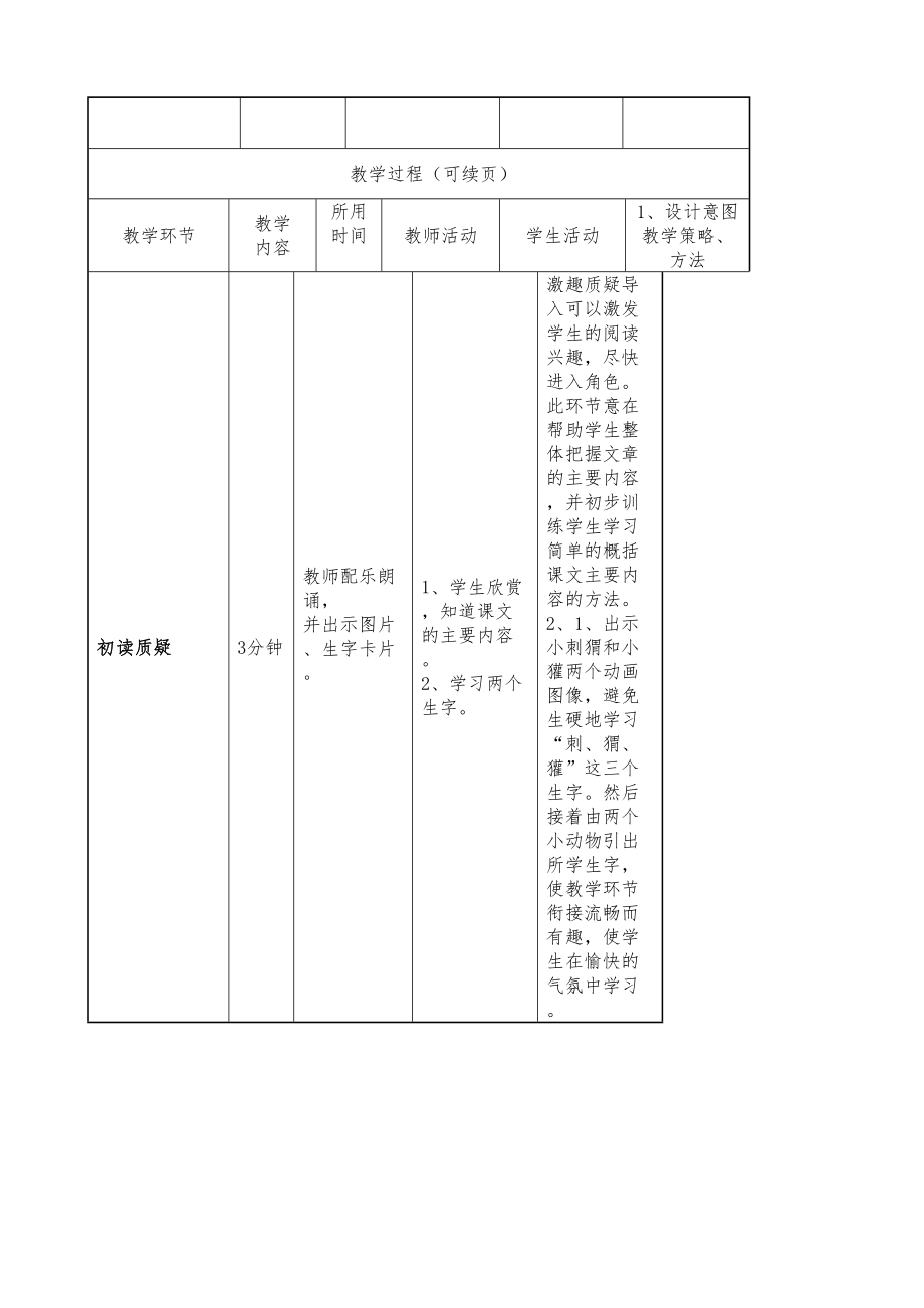 教学设计表格.doc