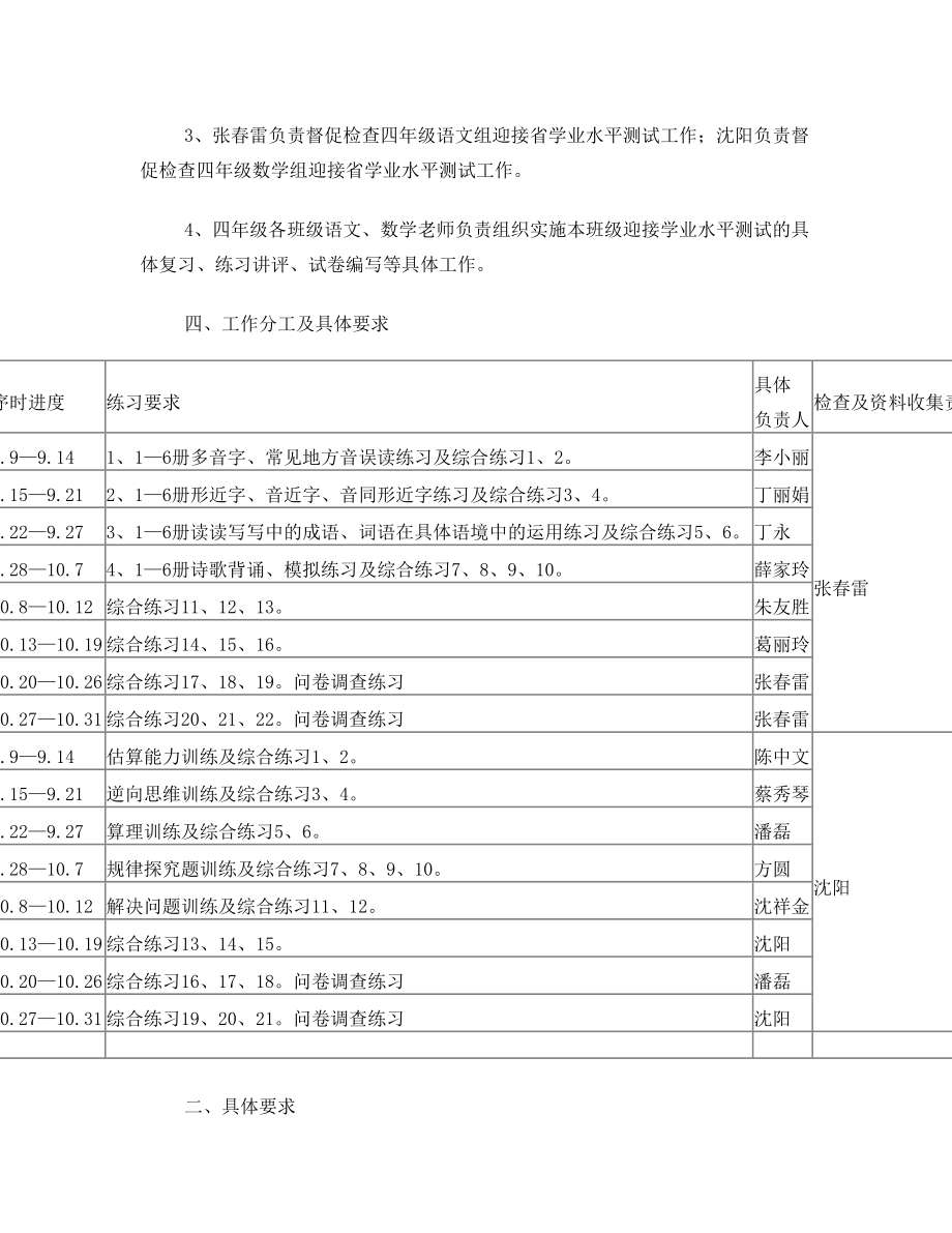 02韩桥乡中心小学迎接省学业水平测试方案.doc