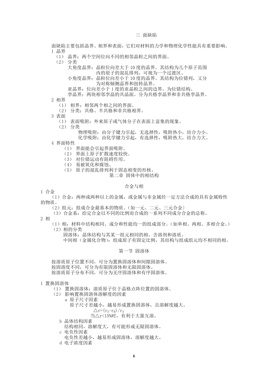 材料科学基础基础知识点总结.doc