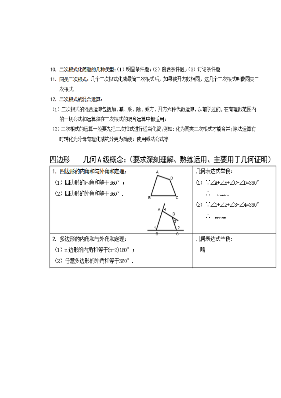 八年级下数学知识点总结.doc