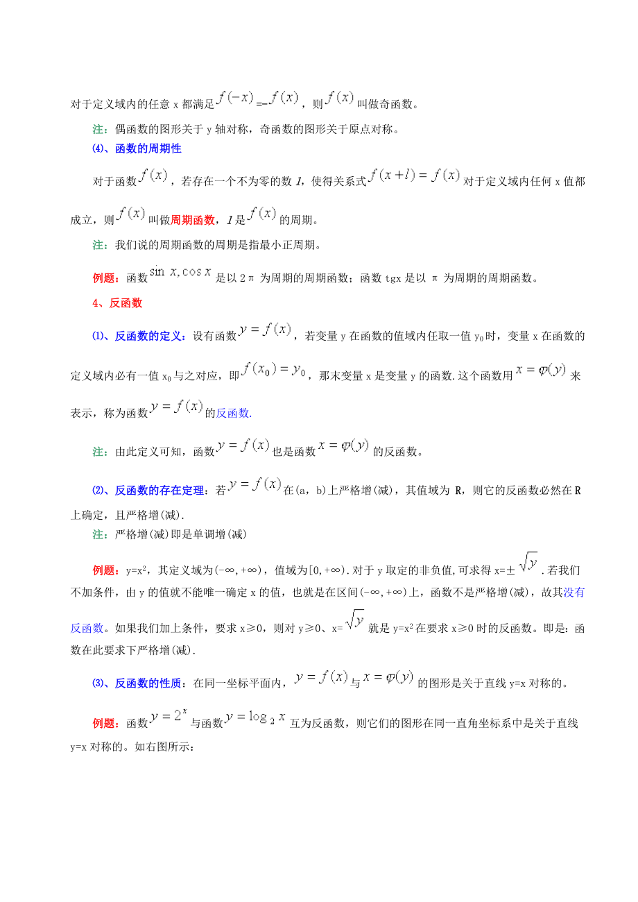 考研高等数学全面复习资料(电子版).doc