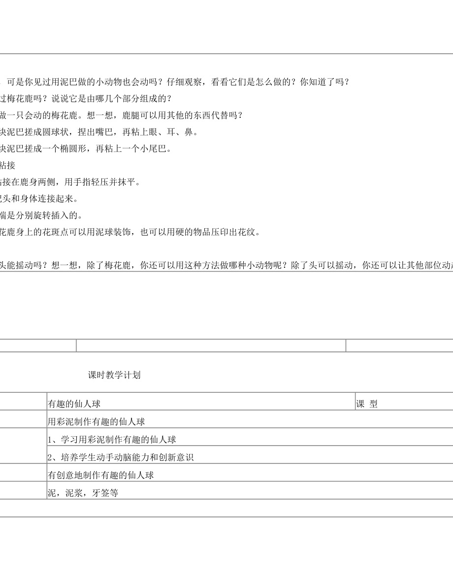 劳动与技术泥塑教案[1].doc