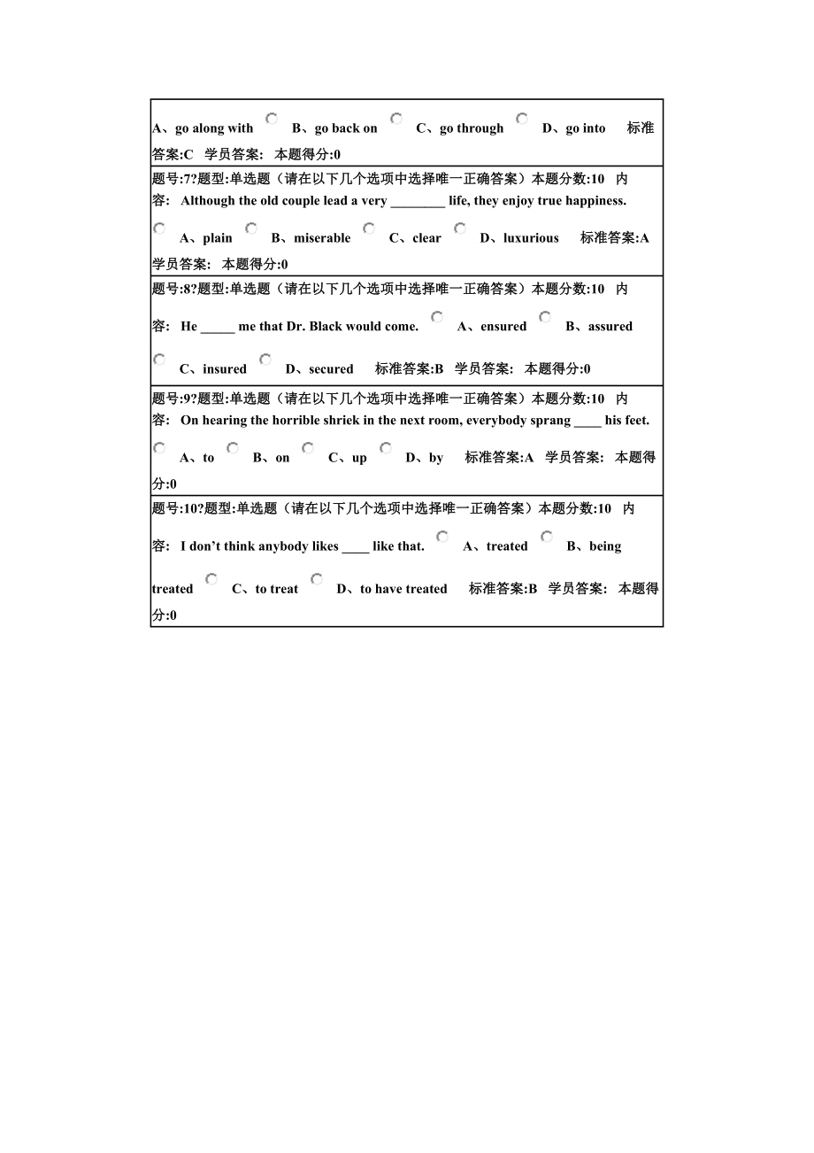 山东理工大学大学英语作业.doc