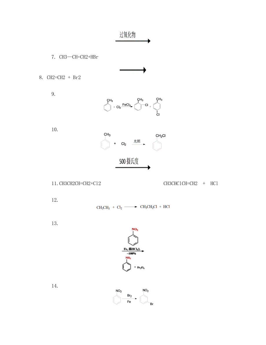 化学品合成与试验期末复习资料.doc