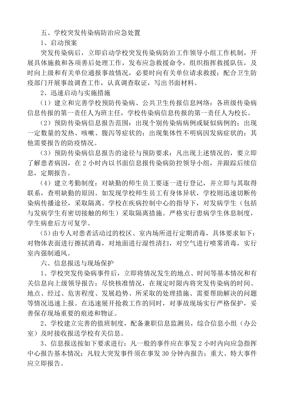 小学预防各类传染病应急预案.doc