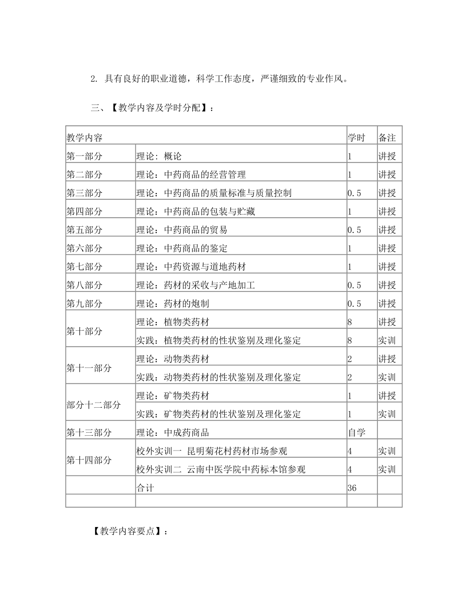 中药商品学课程标准(36).doc