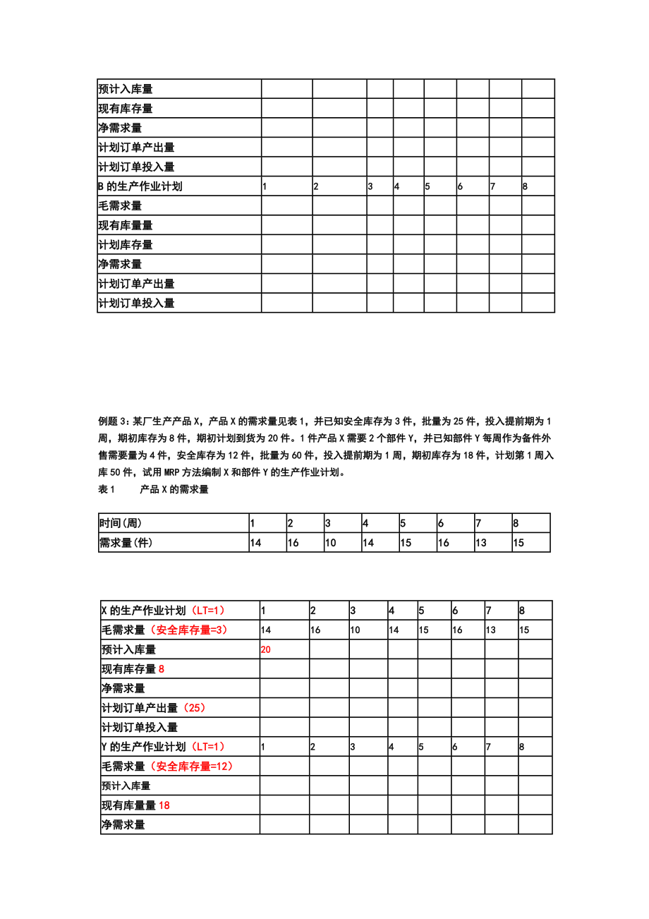 mrp等计算题.doc