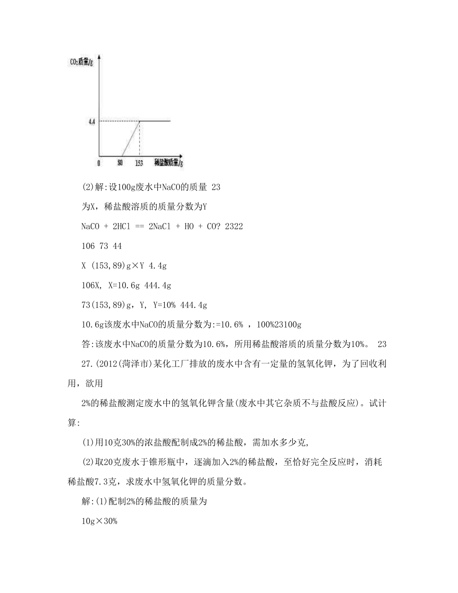 初中化学计算方法.doc