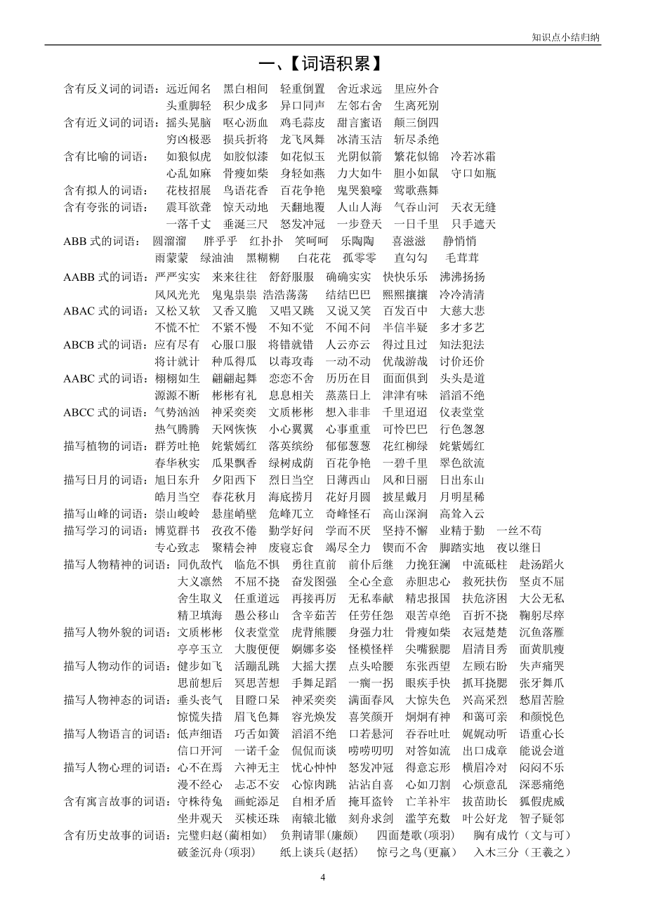 六年级语文总复习资料.doc