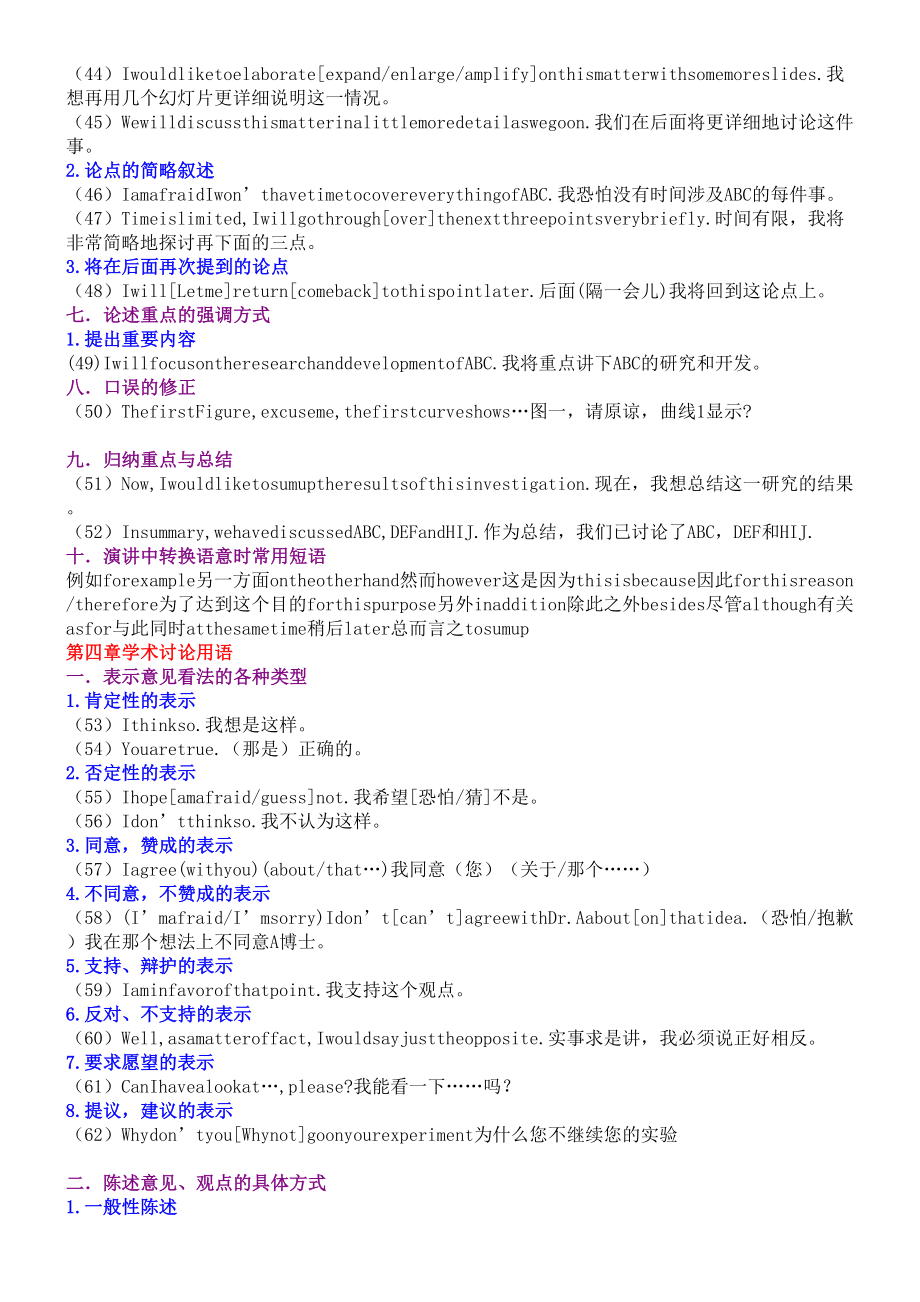 国际会议英语口语句.doc