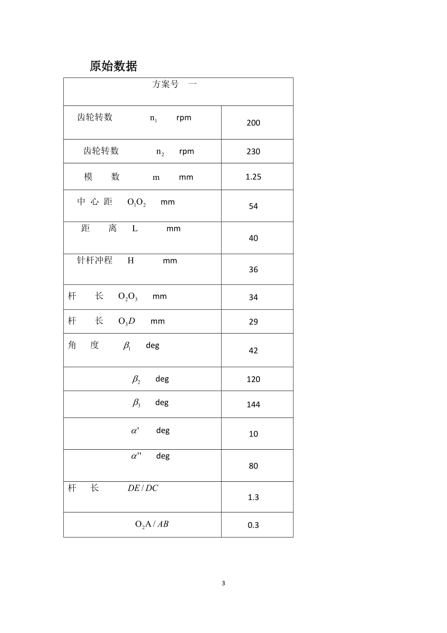 南航机械原理缝纫机课程设计230