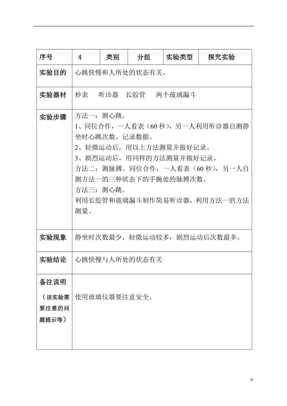 小学科学实验教学培训手册(五年级下册修订)