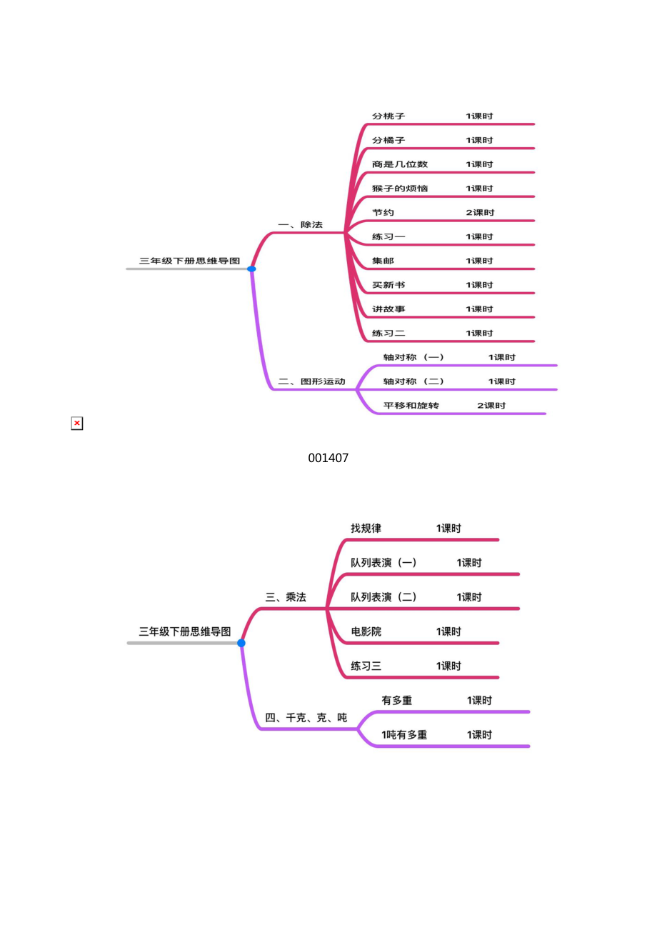 北师大三年级下册数学教案含教学反思