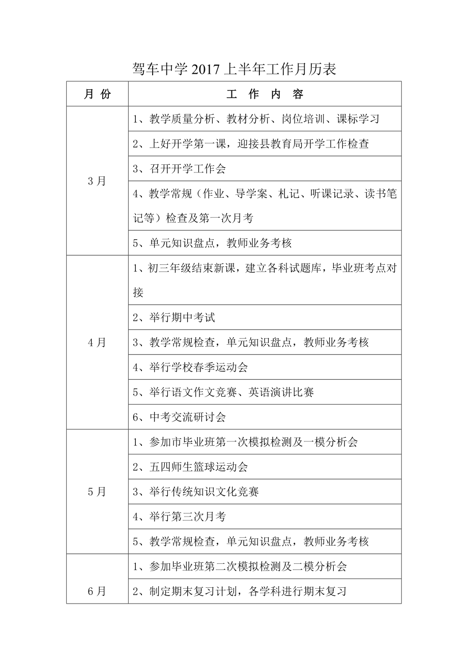 春季小学教学计划月历表.doc