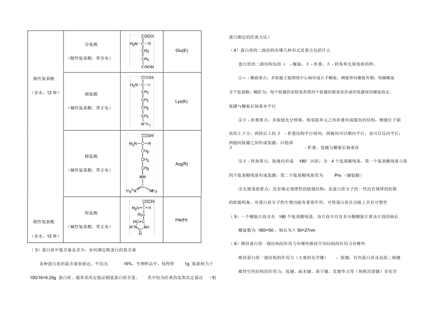 生物化学知识点总结.doc