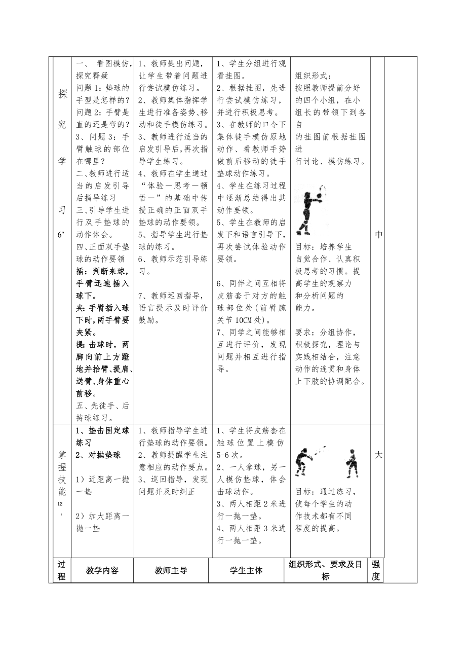 排球教学设计方案.doc