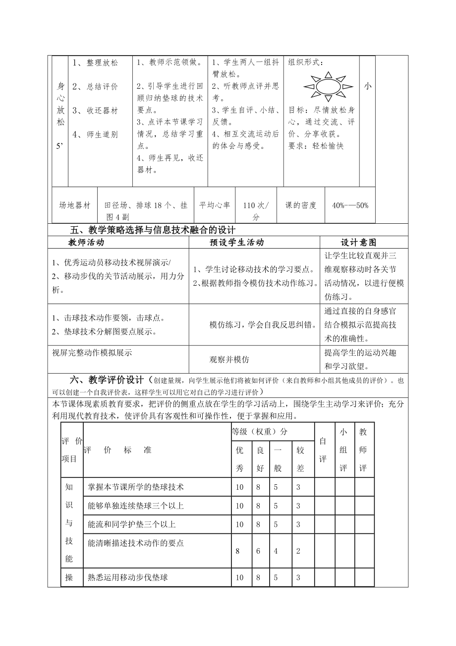 排球教学设计方案.doc