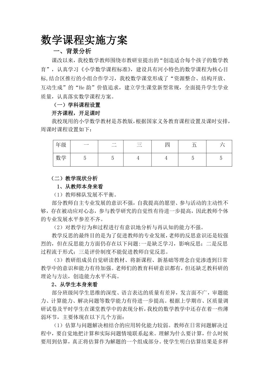 数学课程实施方案.8.13.doc