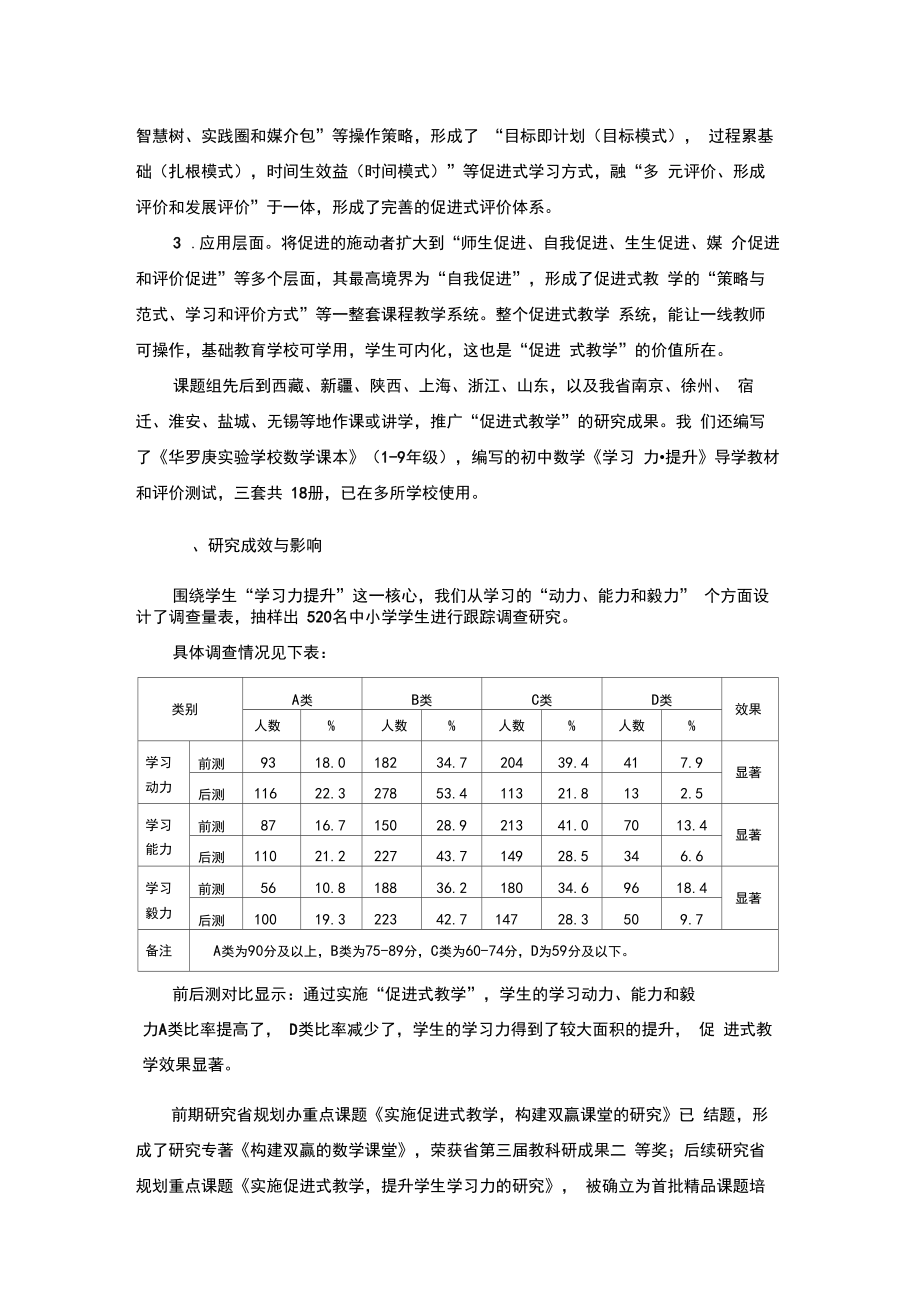 江苏省教学成果奖申报成果报告.doc