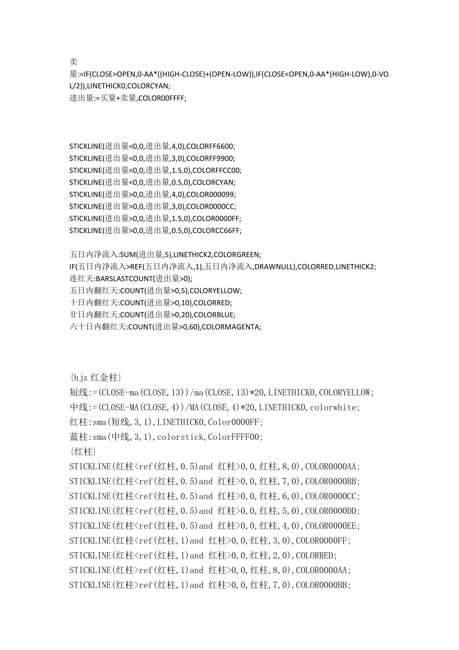 筹码集中度指标公式.doc