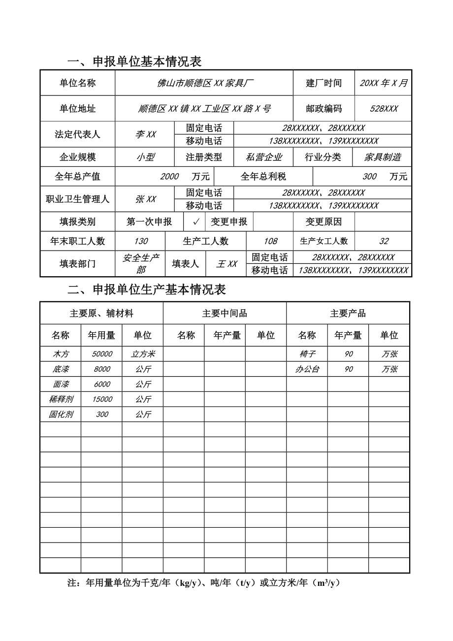 职业病危害项目申报表.doc