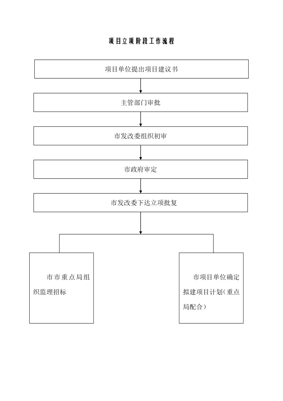 项目立项阶段工作流程图.doc