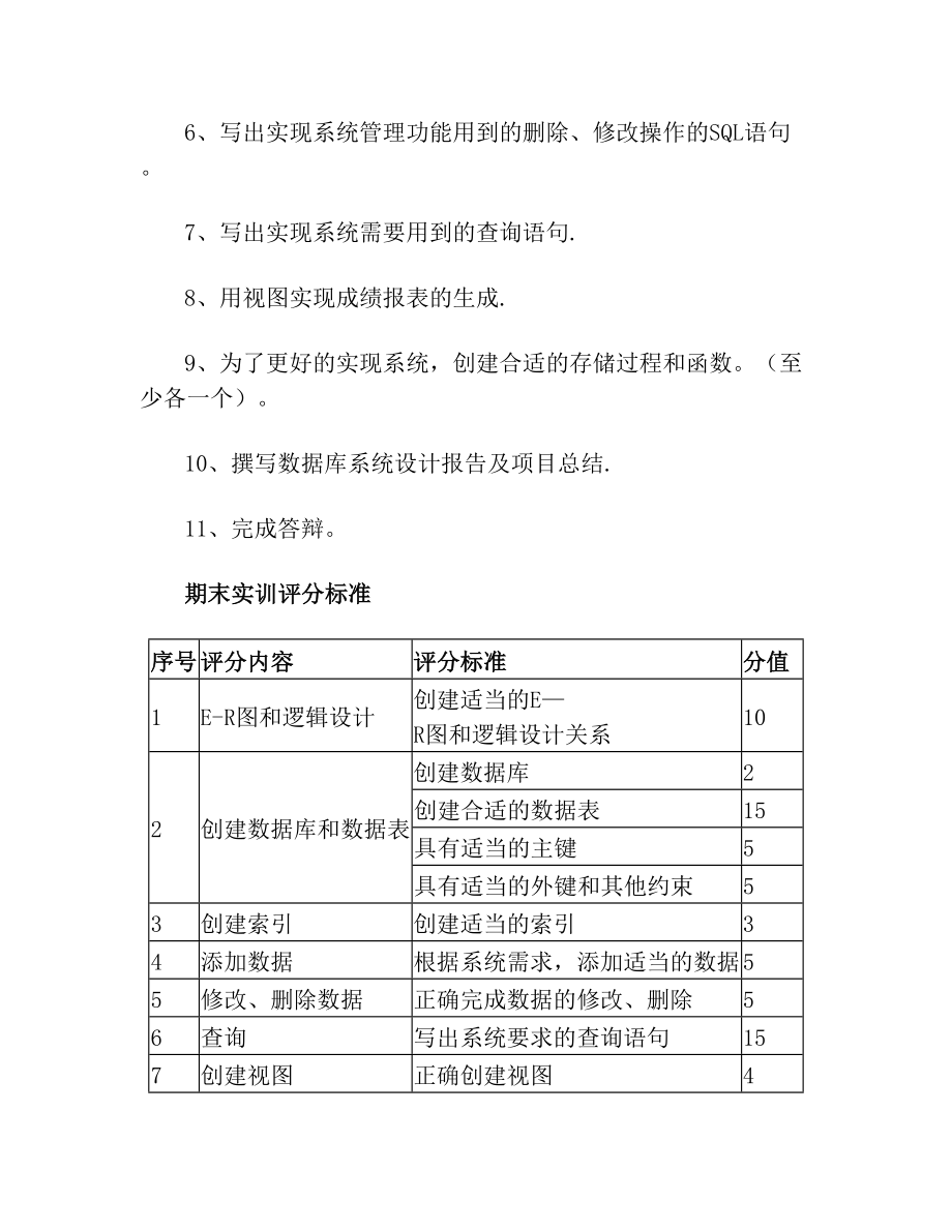 教学管理系统数据库ER图及SQL语句(6).doc