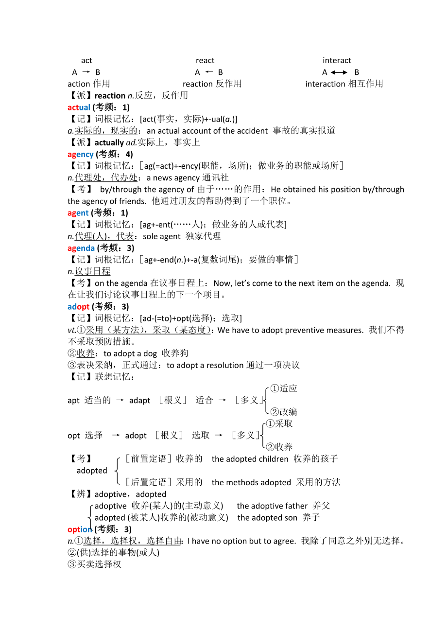 考研英语高频词汇.doc