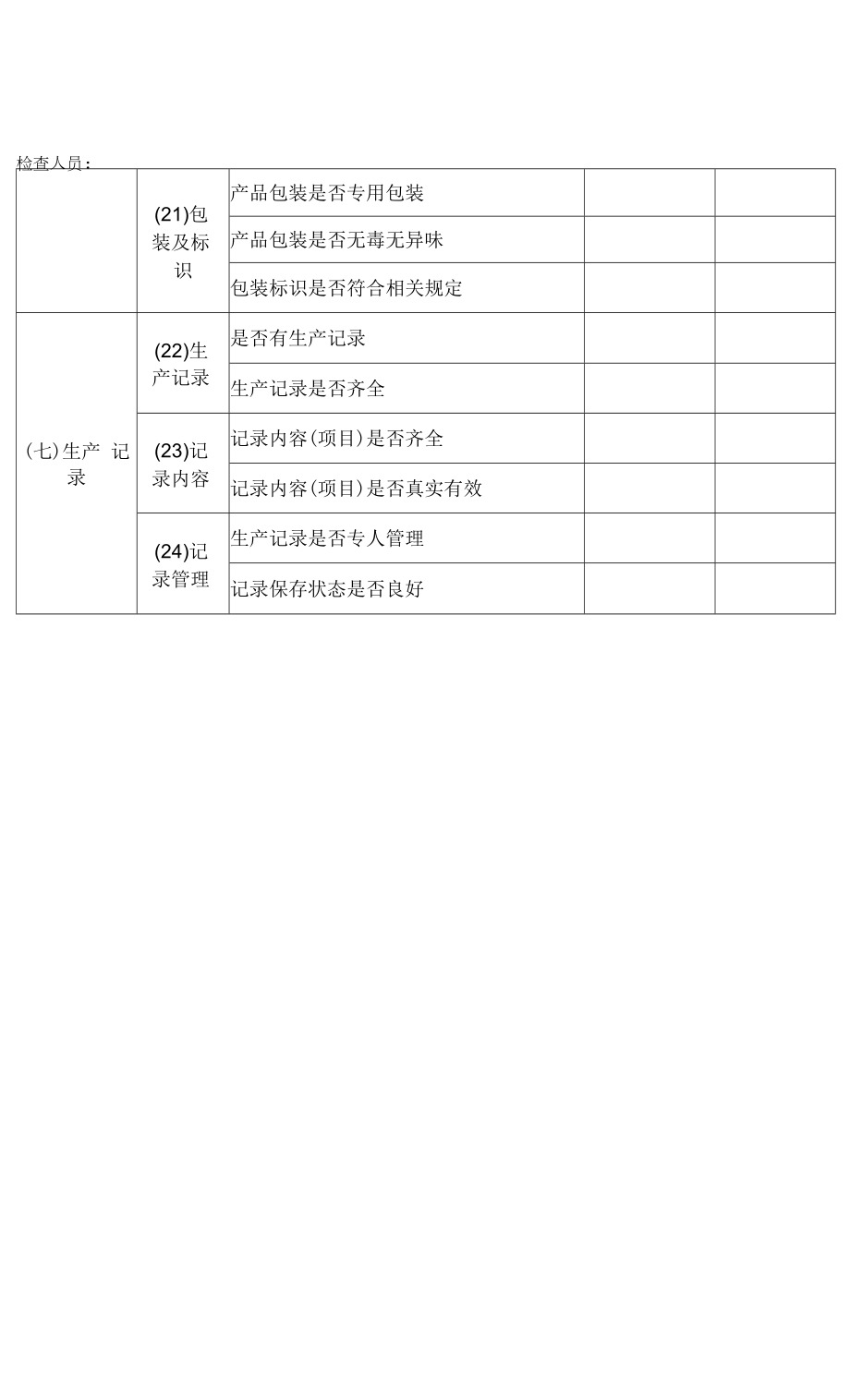 种植业生产环节检查表.doc